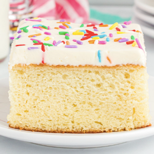Vanilla Cake Square