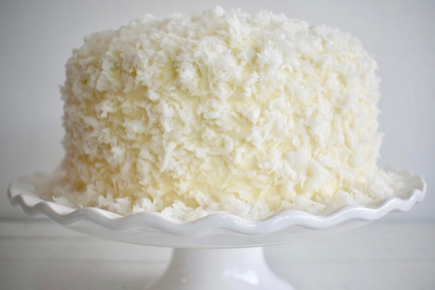 Coconut Cream Cheese layer cake